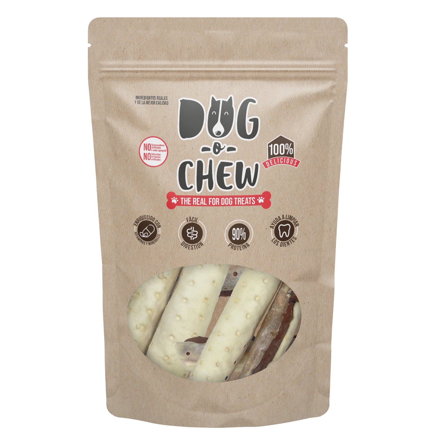 DOG-O-CHEW, Rollo Perforado con Tocino 7