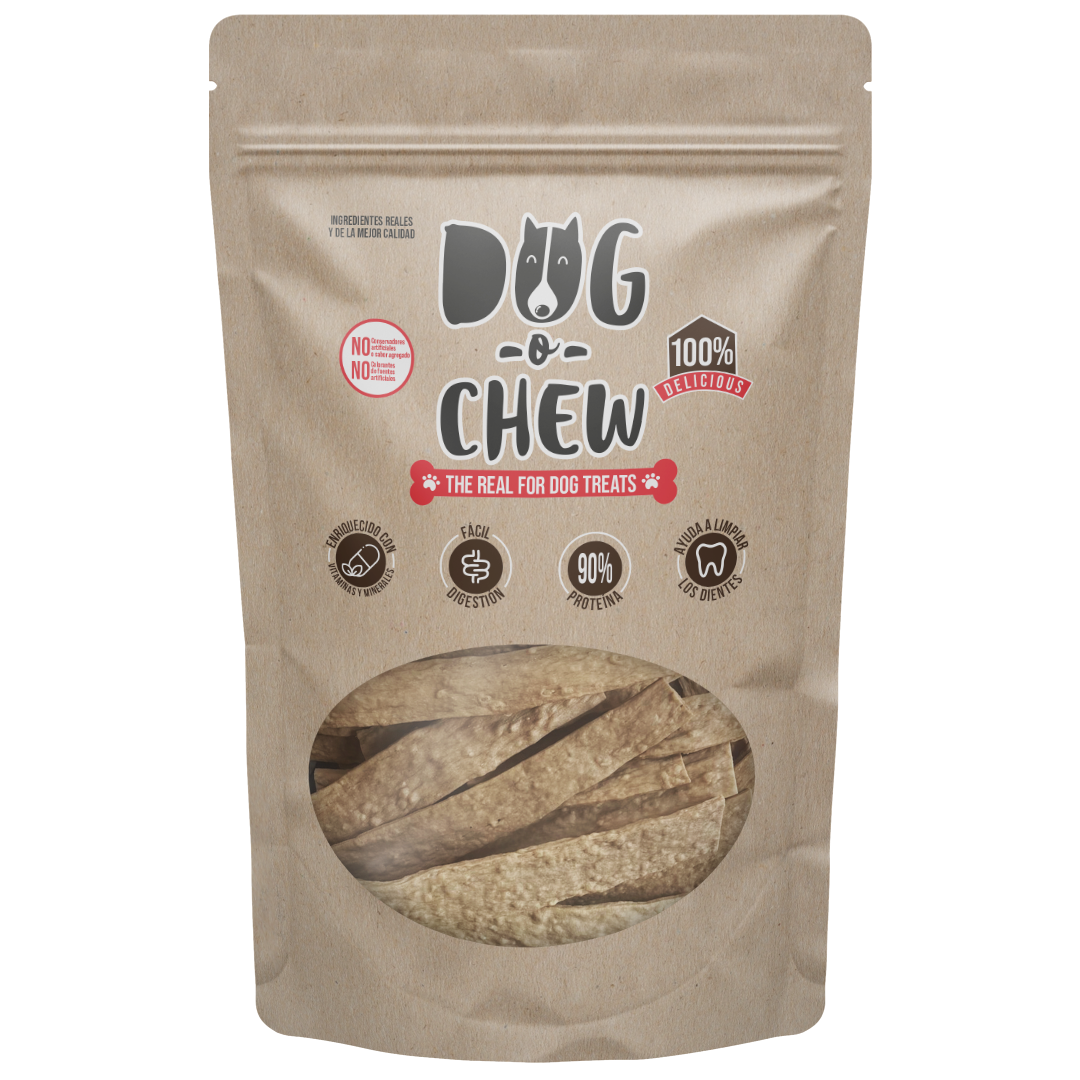 DOG-O-CHEW, Premio de Carnaza para Perro, Sticks, Palitos Flexibles Planos de 5